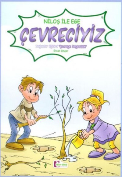 Niloş İle Ege - Çevreciyiz 35*50 Kuşe Kağıt -Renkli Hikaye Niloş İle Ege - Çevreciyiz 35*50 Kuşe Kağıt -Renkli Hikaye