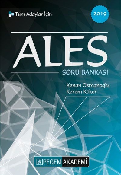 Pegem 2019 ALES Tüm Adaylar İçin Soru Bankası (Yeni) Pegem 2019 ALES Tüm Adaylar İçin Soru Bankası (Yeni)