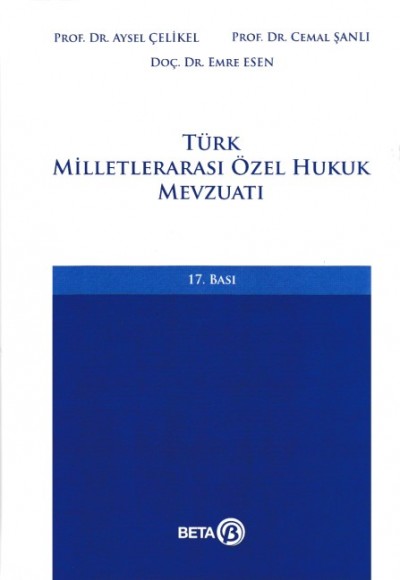 Türk Milletlerarası Özel Hukuk Mevzuatı Türk Milletlerarası Özel Hukuk Mevzuatı