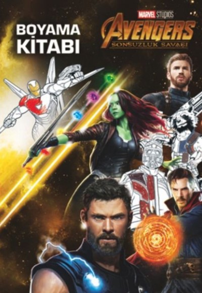 Marvel Avengers - Sonsuzluk Savaşı (Boyama Kitabı) Marvel Avengers - Sonsuzluk Savaşı (Boyama Kitabı)