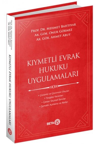 Kıymetli Evrak Hukuku Uygulamaları Kıymetli Evrak Hukuku Uygulamaları