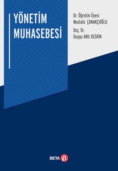 Yönetim Muhasebesi Yönetim Muhasebesi