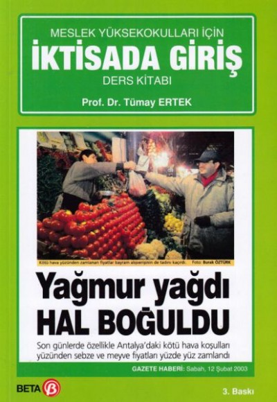 Meslek Yüksek Okulları İçin İktisada Giriş Meslek Yüksek Okulları İçin İktisada Giriş