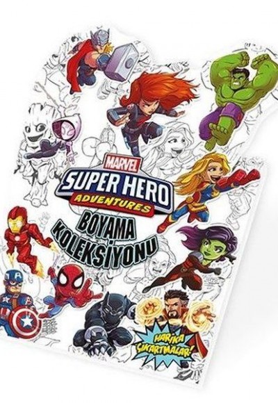 Süper Kahramanlar - Marvel Süper Kahramanlar Boyama Koleksiyonu Süper Kahramanlar - Marvel Süper Kahramanlar Boyama Koleksiyonu