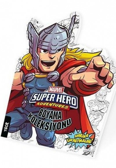 Thor - Marvel Süper Kahramanlar Boyama Koleksiyonu Thor - Marvel Süper Kahramanlar Boyama Koleksiyonu