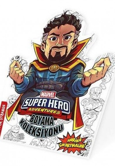 Dr. Strainge - Marvel Süper Kahramanlar Boyama Koleksiyonu Dr. Strainge - Marvel Süper Kahramanlar Boyama Koleksiyonu