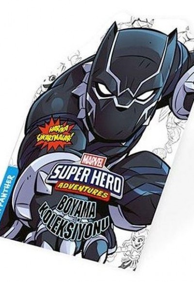Black Panter - Marvel Süper Kahramanlar Boyama Koleksiyonu Black Panter - Marvel Süper Kahramanlar Boyama Koleksiyonu