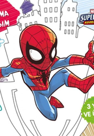 İlk Boyama Kitabım Spider-Man - Marvel Super Hero Adventures İlk Boyama Kitabım Spider-Man - Marvel Super Hero Adventures