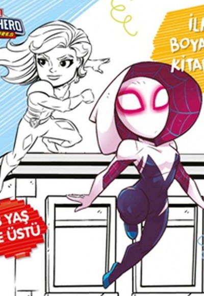 İlk Boyama Kitabım Ghost-Spider - Marvel Super Hero Adventures İlk Boyama Kitabım Ghost-Spider - Marvel Super Hero Adventures