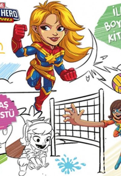İlk Boyama Kitabım Captain Marvel - Marvel Super Hero Adventures İlk Boyama Kitabım Captain Marvel - Marvel Super Hero Adventures