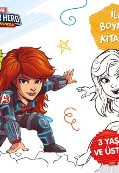 İlk Boyama Kitabım Black Widow - Marvel Super Hero Adventures İlk Boyama Kitabım Black Widow - Marvel Super Hero Adventures