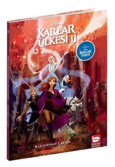 Disney Karlar Ülkesi 2 - 2 Çizgi Roman 1 Arada! Disney Karlar Ülkesi 2 - 2 Çizgi Roman 1 Arada!