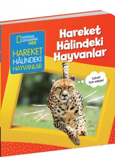 Hareket Halindeki Hayvanlar - İlk Kitaplarım Serisi Hareket Halindeki Hayvanlar - İlk Kitaplarım Serisi