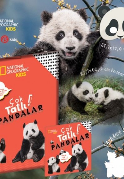 Çok Tatlı Pandalar - National Geographic Kids Çok Tatlı Pandalar - National Geographic Kids