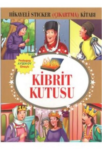 Kibrit Kutusu Hikayeli Sticker Çıkartma Kitabı Kibrit Kutusu Hikayeli Sticker Çıkartma Kitabı