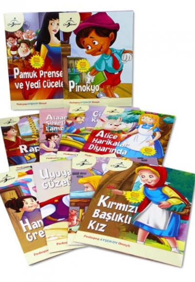 Hikayeli. Boyamalı ve Aktiviteli Dünya Masalları Serisi - 10 Kitap Hikayeli. Boyamalı ve Aktiviteli Dünya Masalları Serisi - 10 Kitap