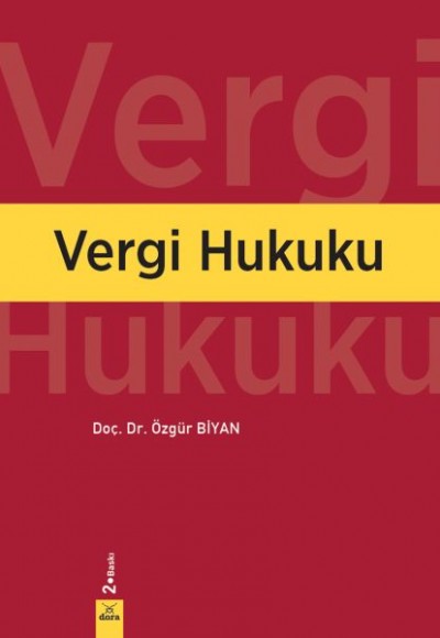 Vergi Hukuku Vergi Hukuku