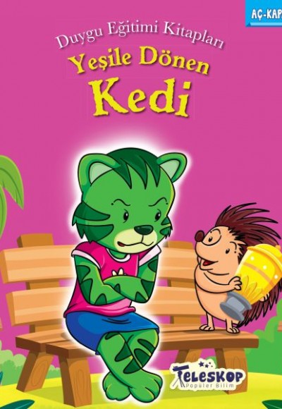Yeşile Dönen Kedi - Duygu Eğitim Kitapları Yeşile Dönen Kedi - Duygu Eğitim Kitapları