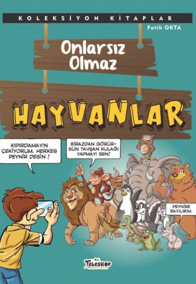 Koleksiyon Kitaplar - Onlarsız Olmaz Hayvanlar Koleksiyon Kitaplar - Onlarsız Olmaz Hayvanlar