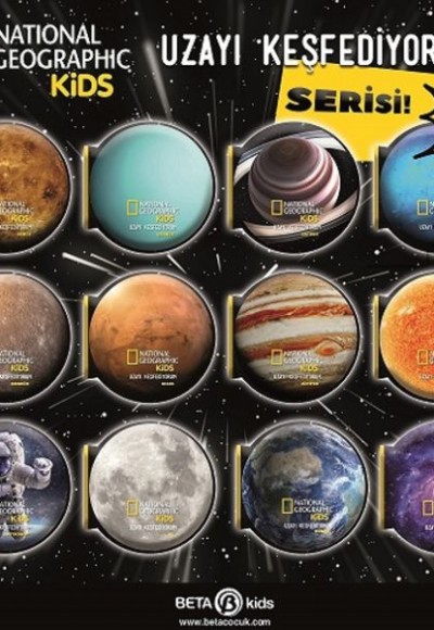 National Geographic Kids - Uzayı Keşfediyorum - 12 Kitap Takım National Geographic Kids - Uzayı Keşfediyorum - 12 Kitap Takım