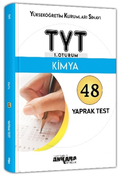 Ankara TYT 1. Oturum Kimya Yaprak Test (Yeni) Ankara TYT 1. Oturum Kimya Yaprak Test (Yeni)