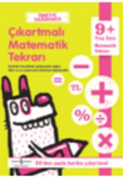 Ödeve Yardımcı Çıkartmalı Matematik Tekrarı 9 Ödeve Yardımcı Çıkartmalı Matematik Tekrarı 9