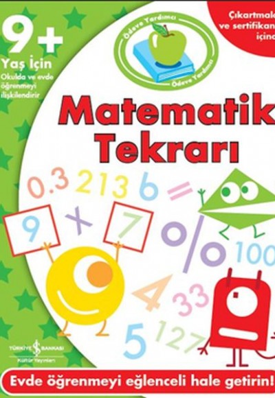 Ödeve Yardımcı Matematik Tekrarı Ödeve Yardımcı Matematik Tekrarı