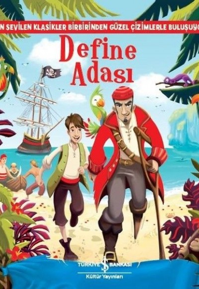 Define Adası-Resimli Klasikler Define Adası-Resimli Klasikler
