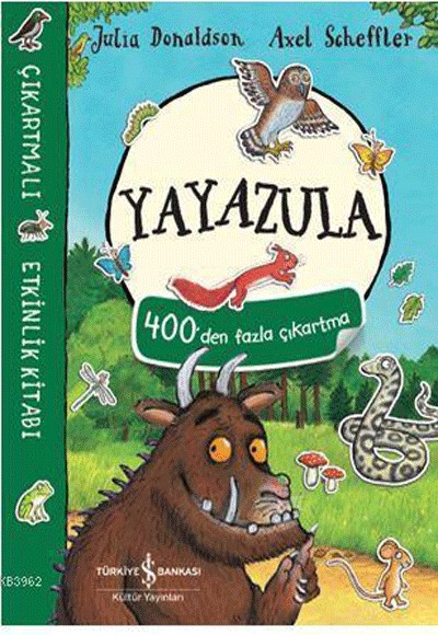 Yayazula Çıkartmalı Etkinlik Kitabı Yayazula Çıkartmalı Etkinlik Kitabı