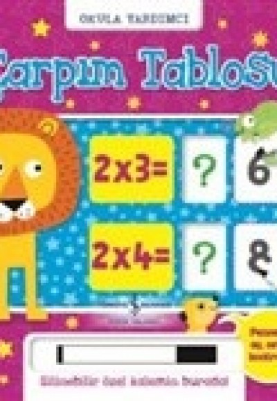 Çarpım Tablosu (Silinebilir Kalemli) Çarpım Tablosu (Silinebilir Kalemli)