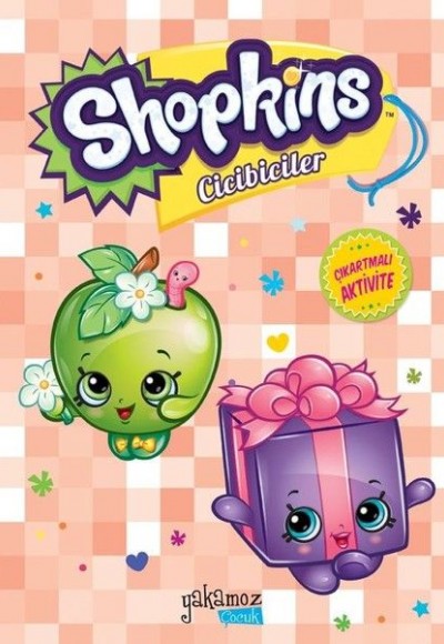 Shopkins Cicibiciler Çıkartmalı Aktivite - Turuncu Shopkins Cicibiciler Çıkartmalı Aktivite - Turuncu