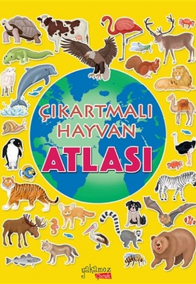 Çıkartmalı Hayvan Atlası Çıkartmalı Hayvan Atlası