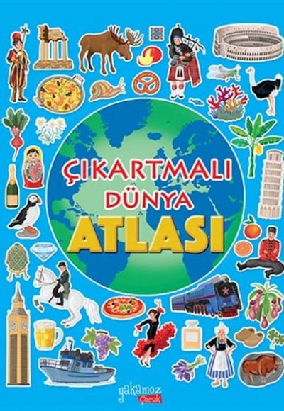 Çıkartmalı Dünya Atlası Çıkartmalı Dünya Atlası