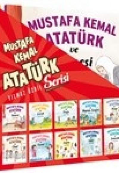 Mustafa Kemal Atatürk Serisi (10 Kitap Takım) Mustafa Kemal Atatürk Serisi (10 Kitap Takım)