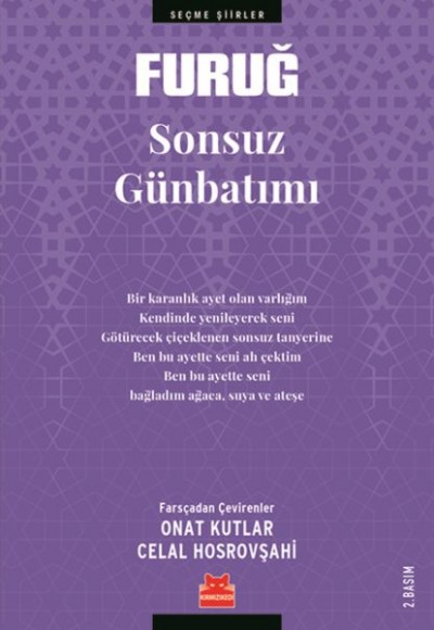 Sonsuz Günbatımı - Seçme Şiirler Sonsuz Günbatımı - Seçme Şiirler
