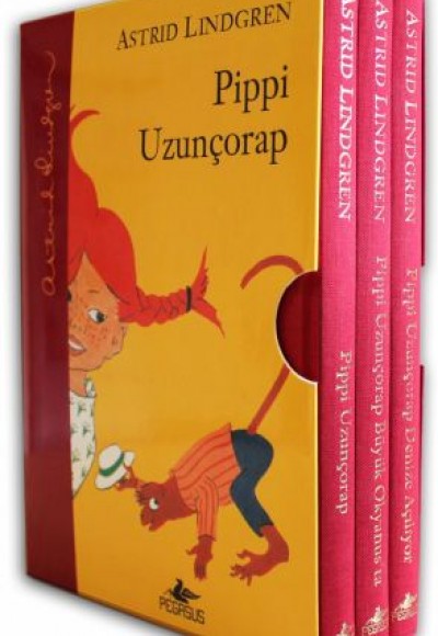 Pippi Uzunçorap Serisi Kutulu Özel Set (3 Kitap - Ciltli) Pippi Uzunçorap Serisi Kutulu Özel Set (3 Kitap - Ciltli)
