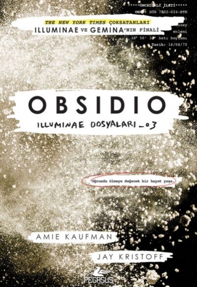 Obsido - Illumiae Dosyaları 3 Obsido - Illumiae Dosyaları 3