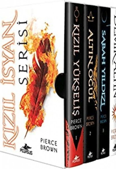 Kızıl İsyan Serisi Takım Set (4 Kitap Ciltli Baskı)