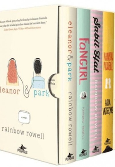 Rainbow Rowell Kitapları Özel Kutulu Set (Ciltli 5 Kitap) Rainbow Rowell Kitapları Özel Kutulu Set (Ciltli 5 Kitap)
