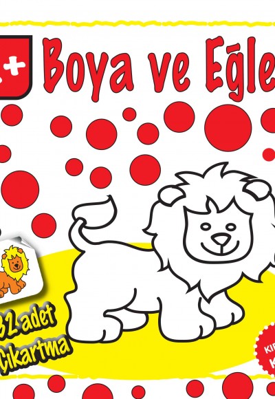Boya ve Eğlen Kırmızı Kitap Boya ve Eğlen Kırmızı Kitap