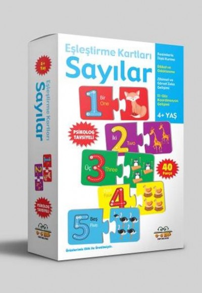 Eşleştirme Kartları Sayılar Eşleştirme Kartları Sayılar