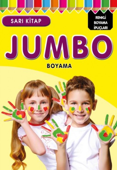 Jumbo Boyama Sarı Kitap Jumbo Boyama Sarı Kitap