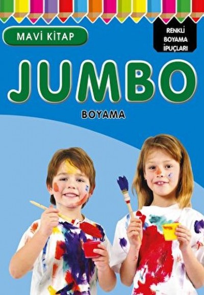 Jumbo Boyama Mavi Kitap Jumbo Boyama Mavi Kitap