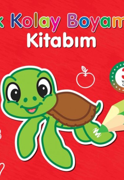 İlk Kolay Boyama Kitabım – 3 Yaş Üzeri İlk Kolay Boyama Kitabım – 3 Yaş Üzeri