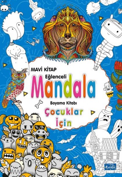 Çocuklar İçin Mandala Mavi Çocuklar İçin Mandala Mavi