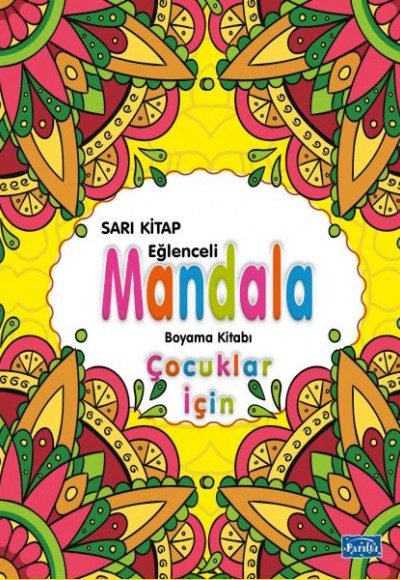 Çocuklar İçin Mandala Sarı Çocuklar İçin Mandala Sarı