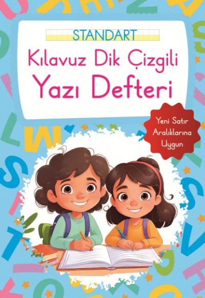 Kılavuz Dik Çizgili Yazı Defteri Büyük Boy - Mavi Kılavuz Dik Çizgili Yazı Defteri Büyük Boy - Mavi