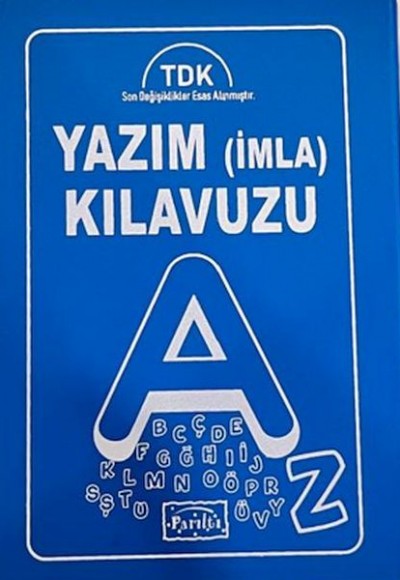 Yazım Kılavuzu Yazım Kılavuzu