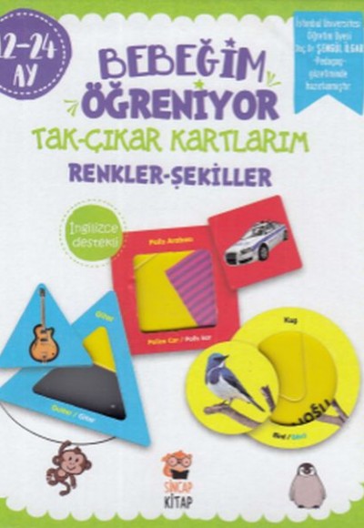 Bebeğim Öğreniyor - Tak Çıkar Kartlarım (12-24 Ay) Bebeğim Öğreniyor - Tak Çıkar Kartlarım (12-24 Ay)