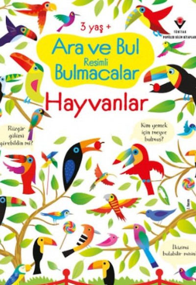 Ara Ve Bul Resimli Bulmacalar - Hayvanlar Ara Ve Bul Resimli Bulmacalar - Hayvanlar